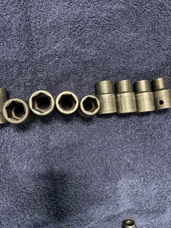 13 Piece 1/2” Dr Impact Metric Set