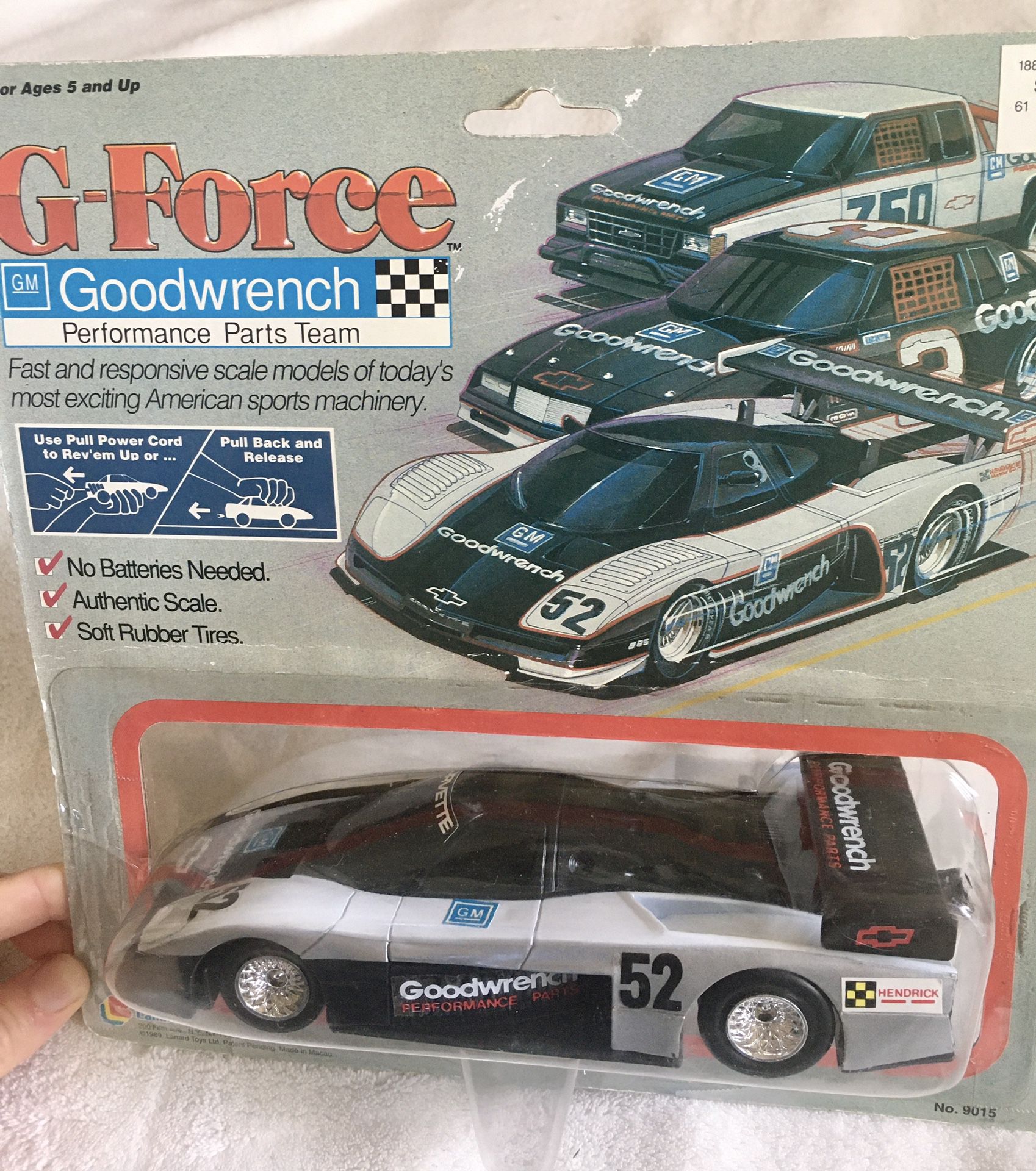 Collectors 1989 G-Force GM Goodwrench Car