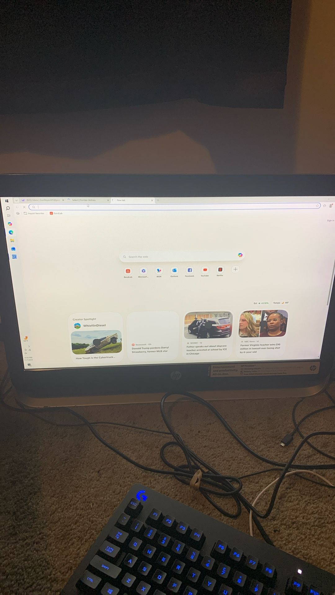 HP Pavilion All-in-One PC (23-inch) with Epson XP-8600 Photo Printer