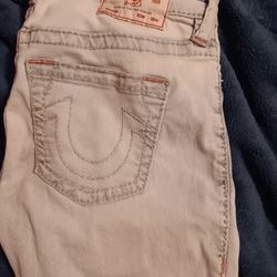 True Religion Size 27 Skinny Like New Worn One Time