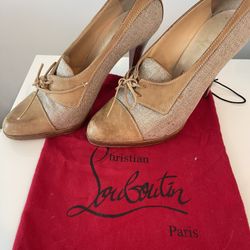 Louboutin Tweed Heels