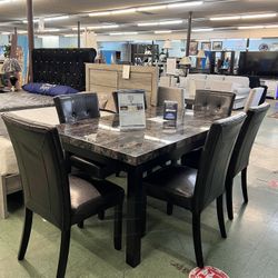 🚛Hot Deal🚛Brand New Dining Table With Six Chairs $799, Finance Available, Delivery Available 