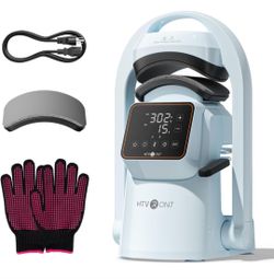 Auto Hat Press Machine - Hat Heat Press Machine with Precise Temp&Timer Control, Hat Heat Press Machine for Caps with 2 Platens, Compatible with DTF F