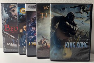 DVD Bundle lot of 5 Science Fiction Movies