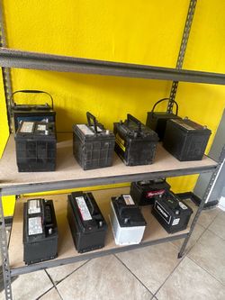 12v car/truck batteries