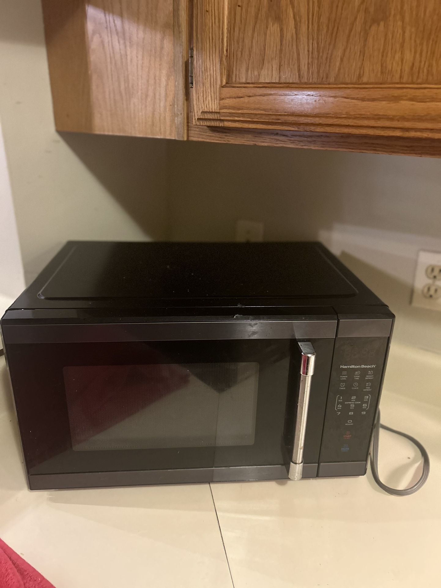 Black Microwave 
