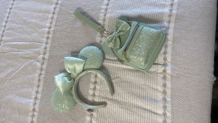 Mickey Mouse ears and purse original good condition