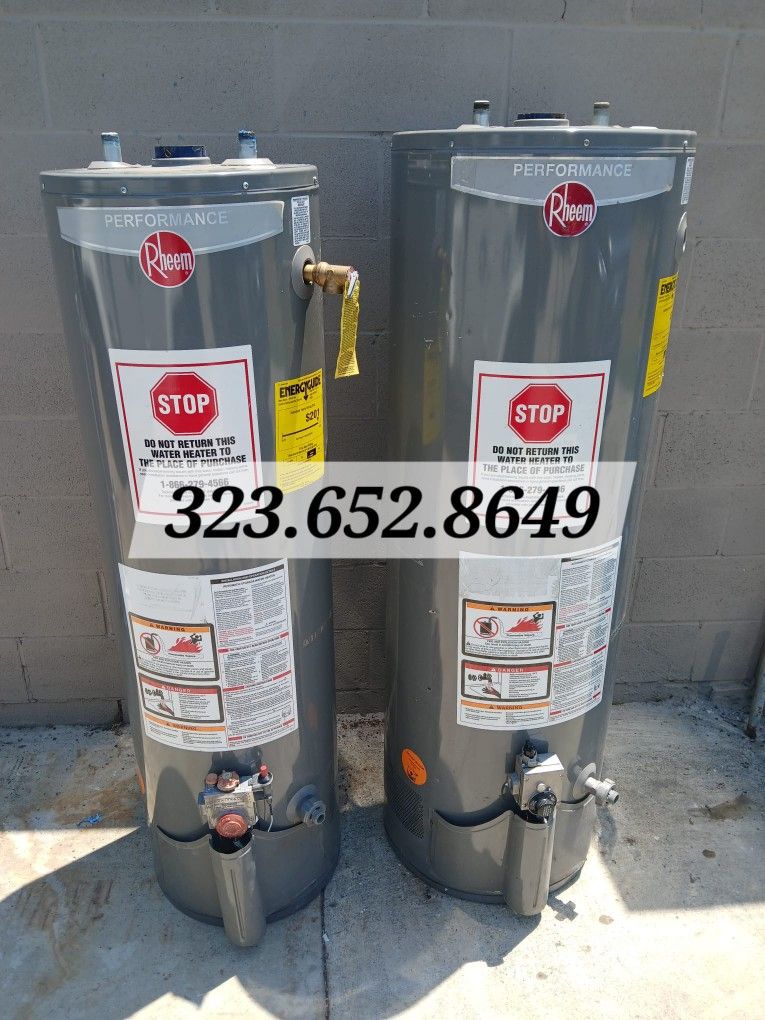 WATER HEATERS NATURAL GAS