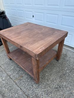 Custom made heavy duty work bench