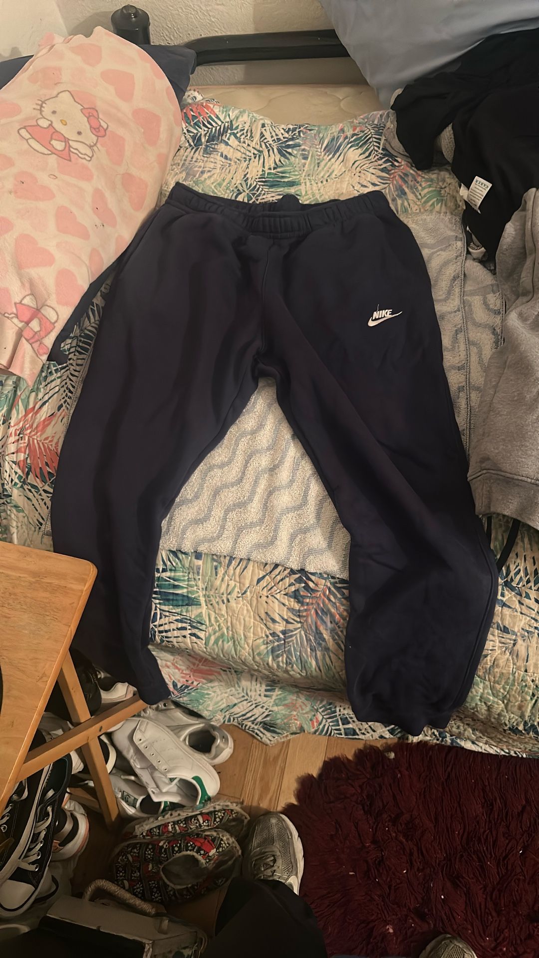 Blue Nike Sweatpants