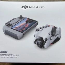 DJI Mini 4 Pro Fly More Combo Plus Drone DJI RC2 3 Batteries New