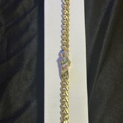 10k gold san judas’s bracelet 