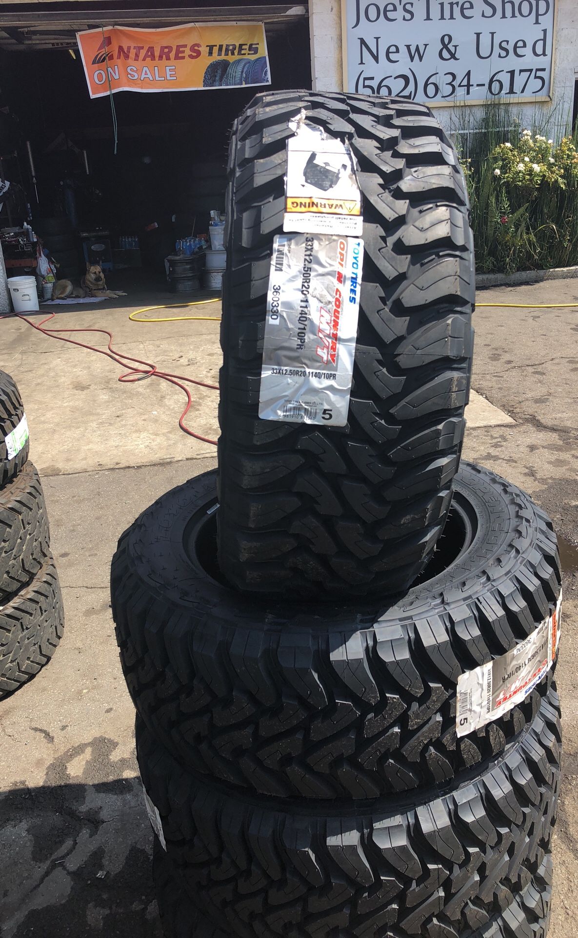 33x12.50r20 toyo open country M/t
