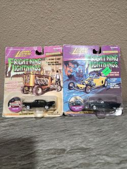Johnny Lightning~Frightning Lightnings~Set of 2~Series 1 & 2