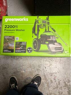 GREEN WORKS PRESSURE WASHER