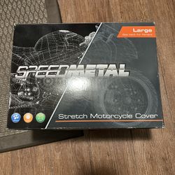 Speedmetal Motorcycle Large Cover 
