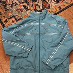 Supreme Piping Track Jacket - Teal- Size XL