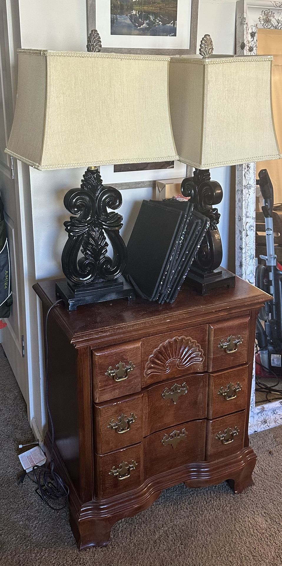 Drawer, Lamps, Lamp Shades, Bins