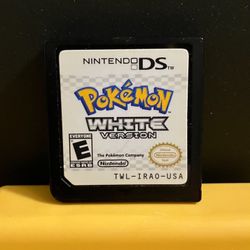 Pokemon White Version 1 V1 for Nintendo DS 3DS video game console system XL 2DS Lite Pikachu