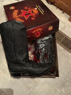 Men’s round toe Los Altos cowboy boots