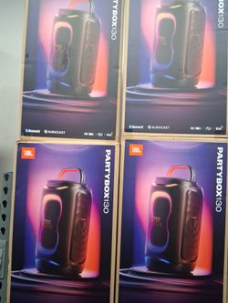 Jbl partybox 130 latest model.  200 watts.  Rechargeable.  Brand new sealed.