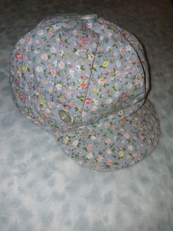 Ladies Flowered Hat