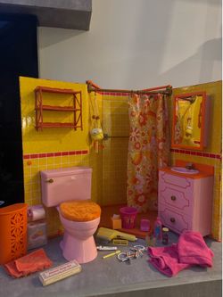 American Girl - Julie Bathroom