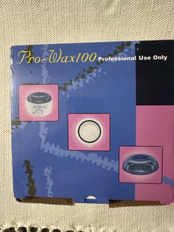 Pro-Wax Pro-Wax100 Single Wax Pot Warmer 100 White/Blue 360° Coil + Cover