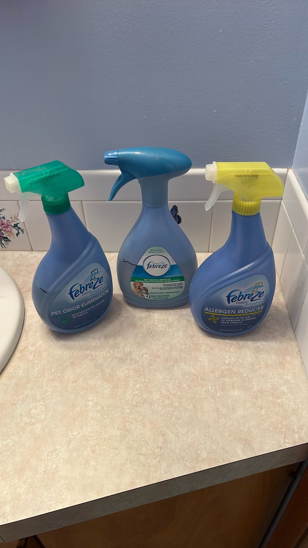 Fabreze, all 3 for $3