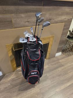 MEN'S COMPLETE GOLF SET WITH BAG (12 clubs) GREAT SET FOR BEGINNERS