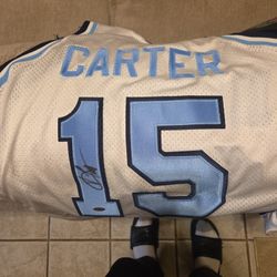 Vince Carter Auto Jersey