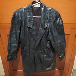 Retro Northside , Leather Jacket , Black , Size 11