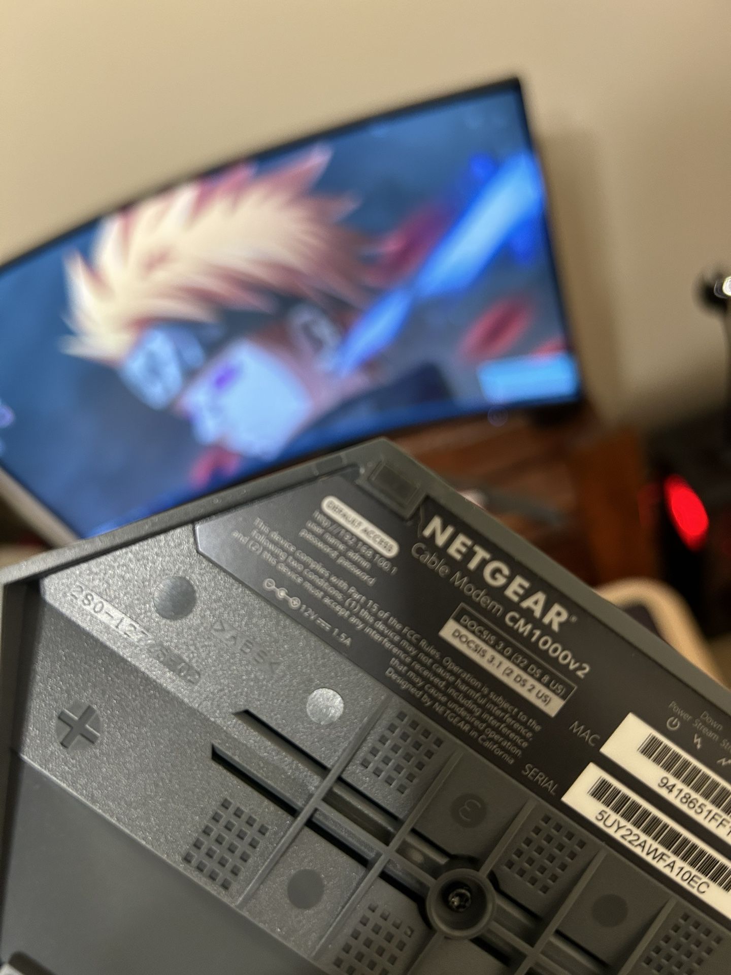 Netgear Cable Modem CM1000v2