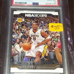 2017 HOOPS KOBE BRYANT CAREER TRIBUTE CARD #292 PSA 10