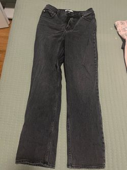 Abercrombie 90s Straight High Rise Curve Love Jeans