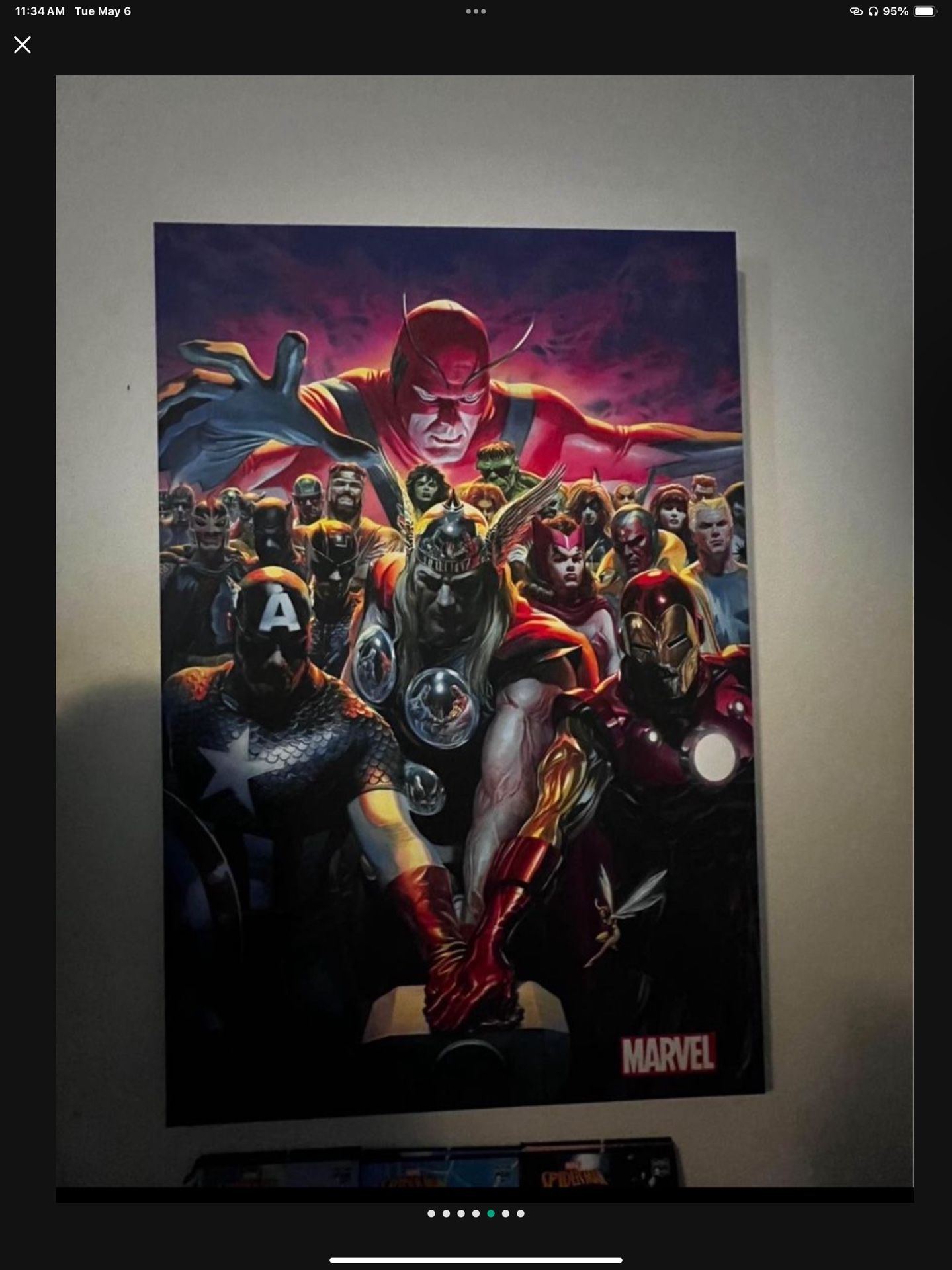 Marvel pictures/decorations