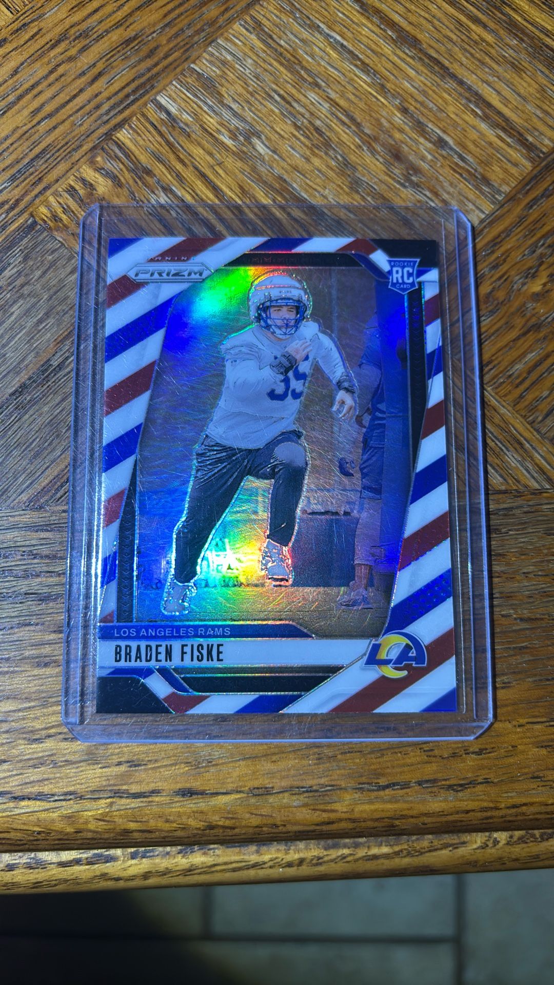 Red White & Blue Brandon Fisk Rookie