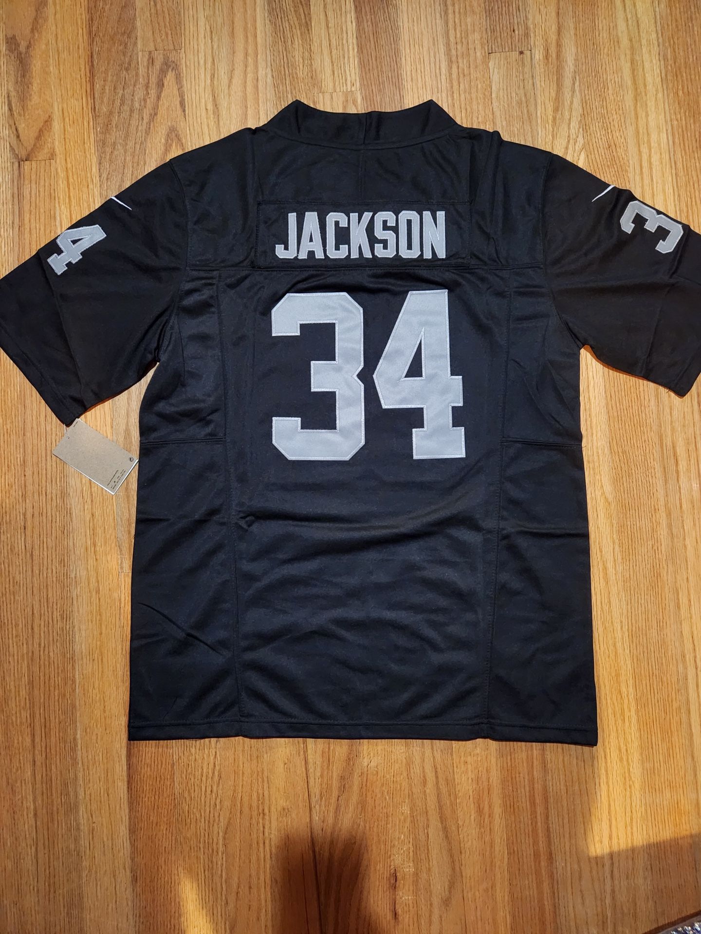 NFL Las Vegas Raiders football uniform No.34 Bo Jackson jersey