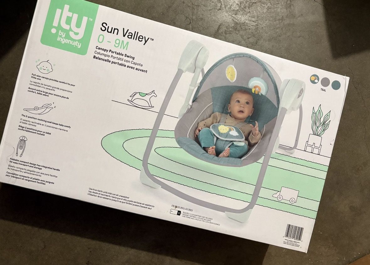 Ingenuity Sun Valley Canopy Portable Swing 