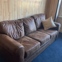 Couch Crushed Leather