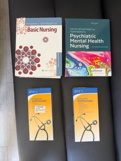 Psych Tech Required Textbook + Stethoscopes