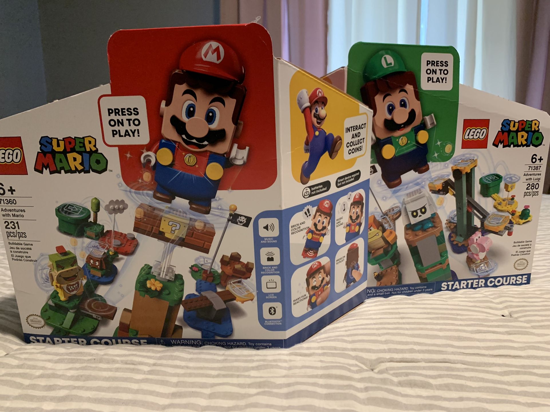 Mario & Luigi Starter Course Lego Set