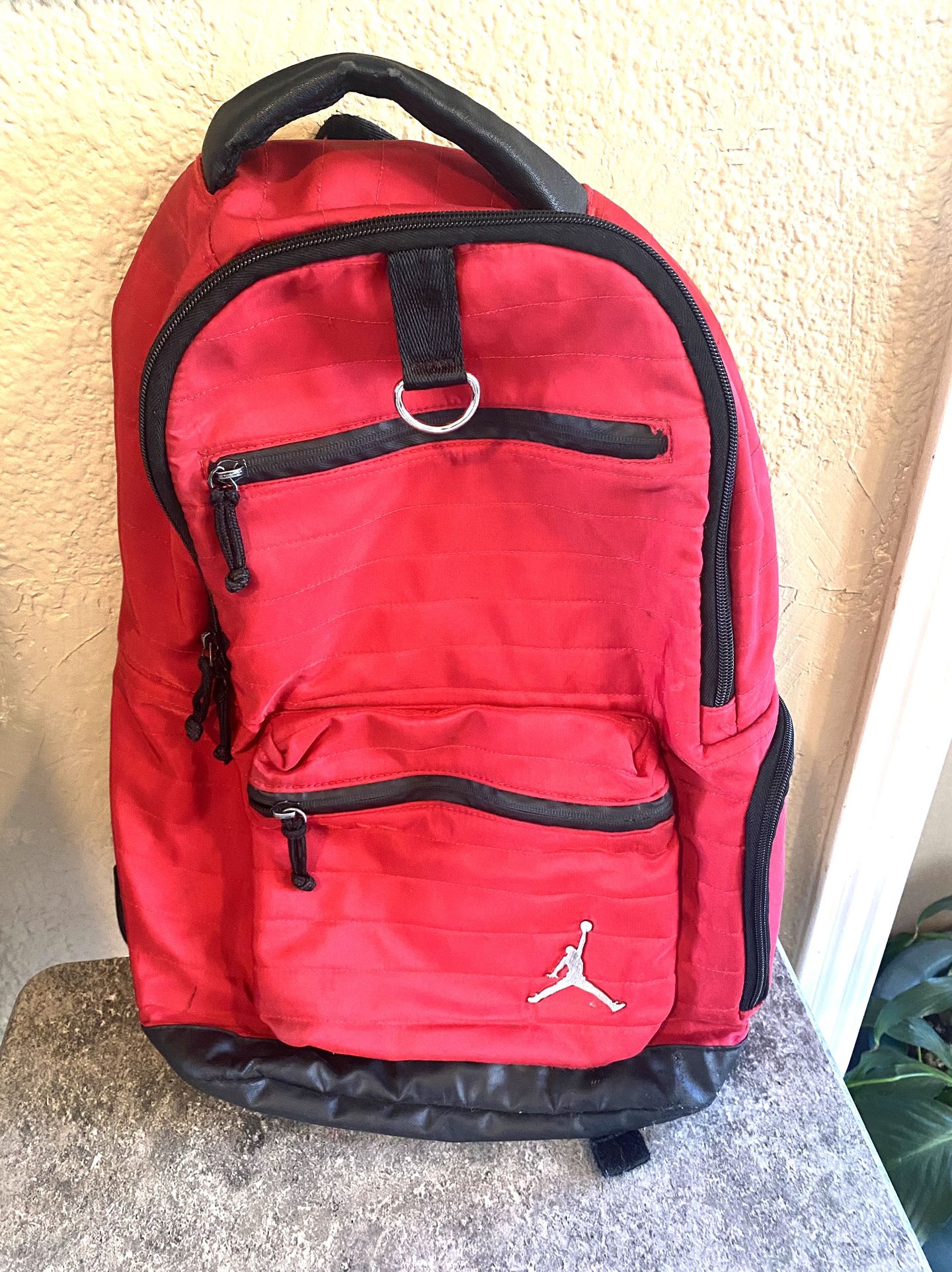 Red And Black Jordan Backpack 