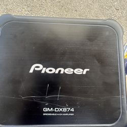 Pioneer 4 Channel Amp