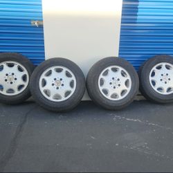 4 Tires  With MAGS. 90% THREAD LIFE