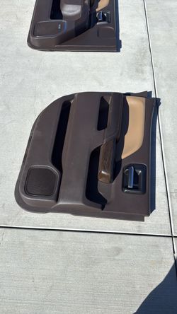 2014 to 2019 GMC sierra Denali from driver side door, panel driver side, rear door panel