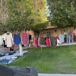 Yard sale everything $1 and $2