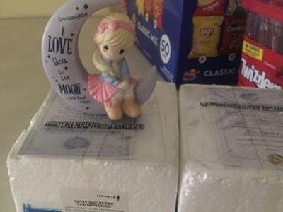 2 Never Opened Precious Moments Statues 