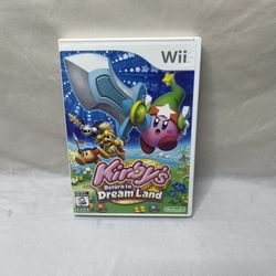 Kirby's Return to Dreamland Nintendo Wii 2009 Complete with Manual