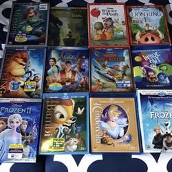 $5 Disney Blurays Aladdin The Lion King